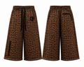 DF Cheetah Print 3/4 Sweatpants